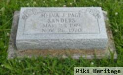 Melva Jeanette Page Sanders