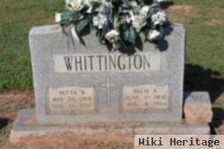 Betty Beatrice Billings Whittington