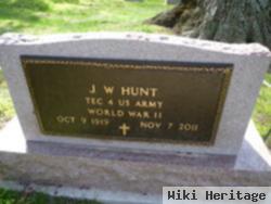 J W Hunt