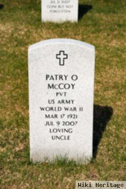 Patry O Mccoy