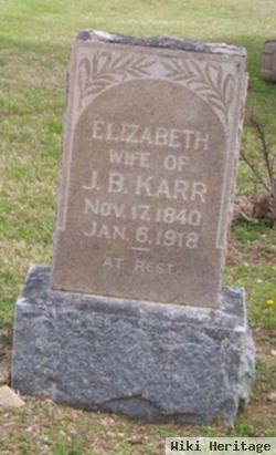 Elizabeth Jane Trimble Karr