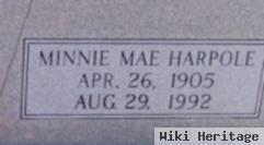 Minnie Mae Harpole Mcmullin