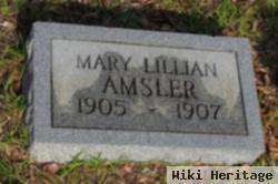 Mary Lillian Amsler