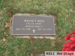 Wayne F. Hess