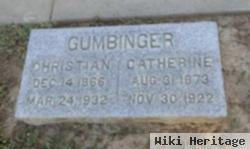 Catherine A "katie" Germeshausen Gumbinger