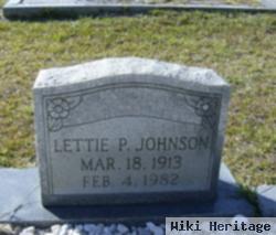 Lettie Palmer Johnson