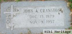 John A Cranston