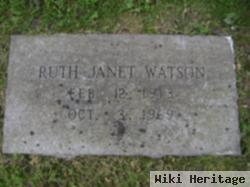 Ruth Janet Watson