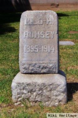 Milo H Rumsey