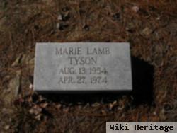 Marie Elizabeth Lamb Tyson