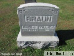 Frederick Jacob "fred" Braun