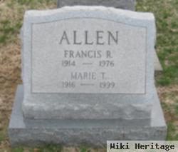 Francis R Allen