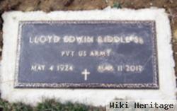Lloyd Edwin Riddle, Sr