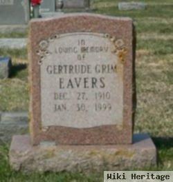 Gertrude F Grim Eavers