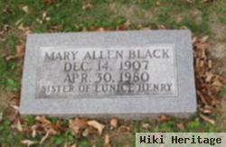 Mary Allen Black