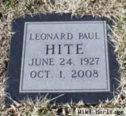 Leonard Paul Hite