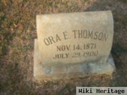 Ora E. Thomson