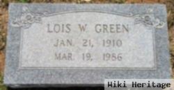 Lois Annie Winkels Green