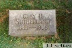 Clay Hutchcraft Sutherland