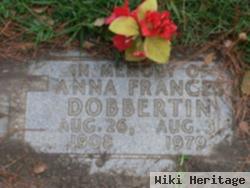 Anna Frances Dobbertin