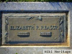 Elizabeth R Reasor