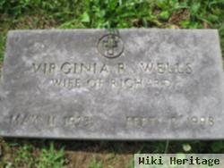 Virginia R Wells