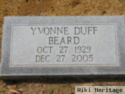 Yvonne Duff Beard