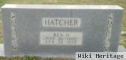 Benjamin Hunter "ben" Hatcher, Sr