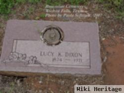 Lucy K Dixon