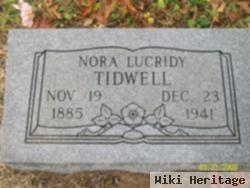 Nora L Hill Tidwell