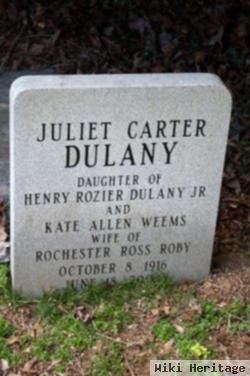 Juliet Carter Dulany Roby