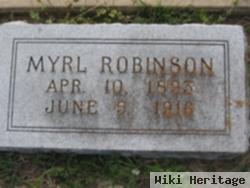 Myrl Raney Robinson