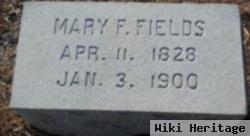 Mary F Fields