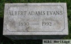 Albert Adams Evans