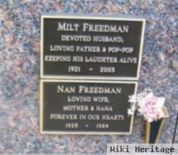 Nan Freedman