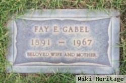 Fay E Gabel