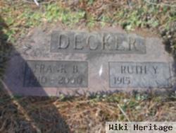 Frank Burdette Decker