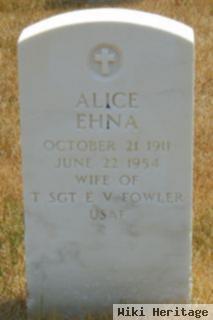 Alice Ehna Fowler