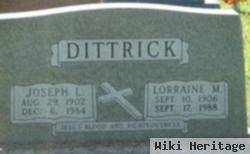 Joseph Leo "joe" Dittrick