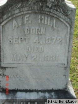 A. F. Hill