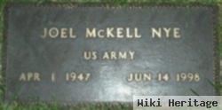 Joel Mckell "mackie" Nye