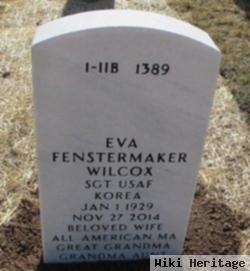 Sgt Eva Louise Fenstermaker Wilcox