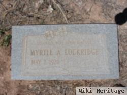 Myrtle A Lockridge