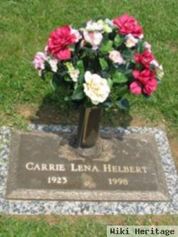 Carrie Lena Helbert