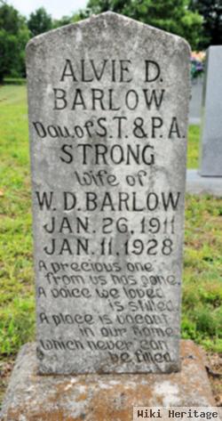 Alvis D. "alvie" Strong Barlow