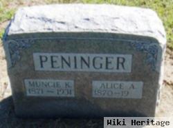 Munice K Peninger