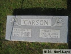 Mary F. Carson