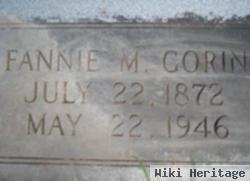 Fannie M Gorin