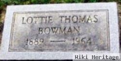 Lottie S Thomas Bowman