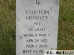 Pvt Clinton Hensley